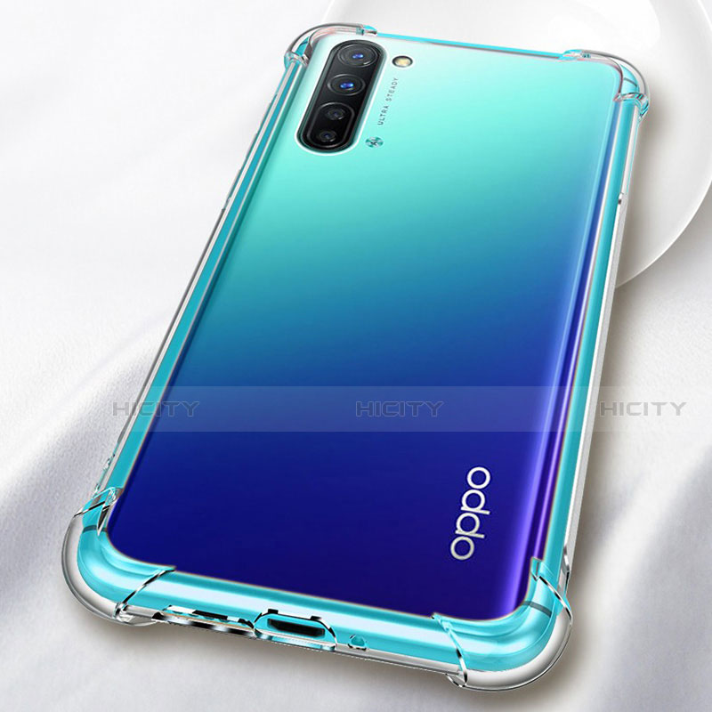 Cover Silicone Trasparente Ultra Sottile Morbida T03 per Oppo K7 5G Chiaro