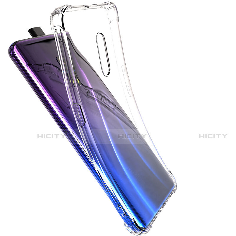 Cover Silicone Trasparente Ultra Sottile Morbida T03 per Oppo Realme X Chiaro