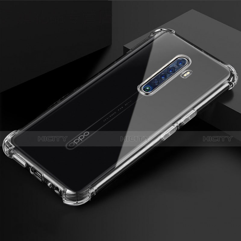 Cover Silicone Trasparente Ultra Sottile Morbida T03 per Oppo Reno2 Chiaro