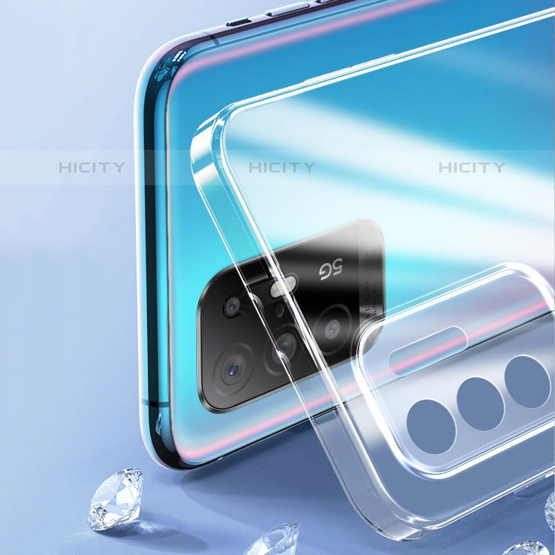 Cover Silicone Trasparente Ultra Sottile Morbida T03 per Oppo Reno5 Z 5G Chiaro