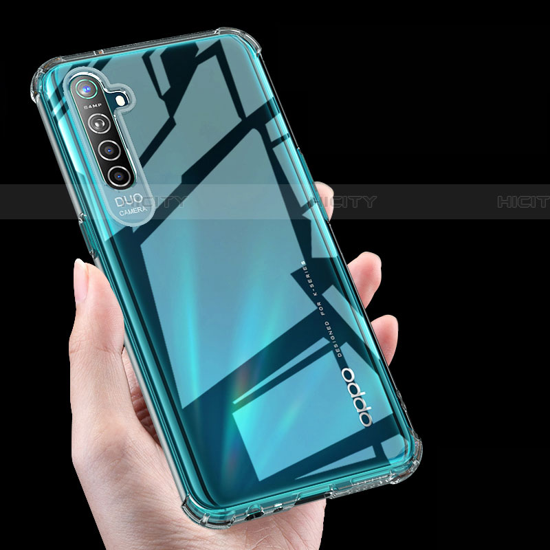 Cover Silicone Trasparente Ultra Sottile Morbida T03 per Realme X2 Chiaro