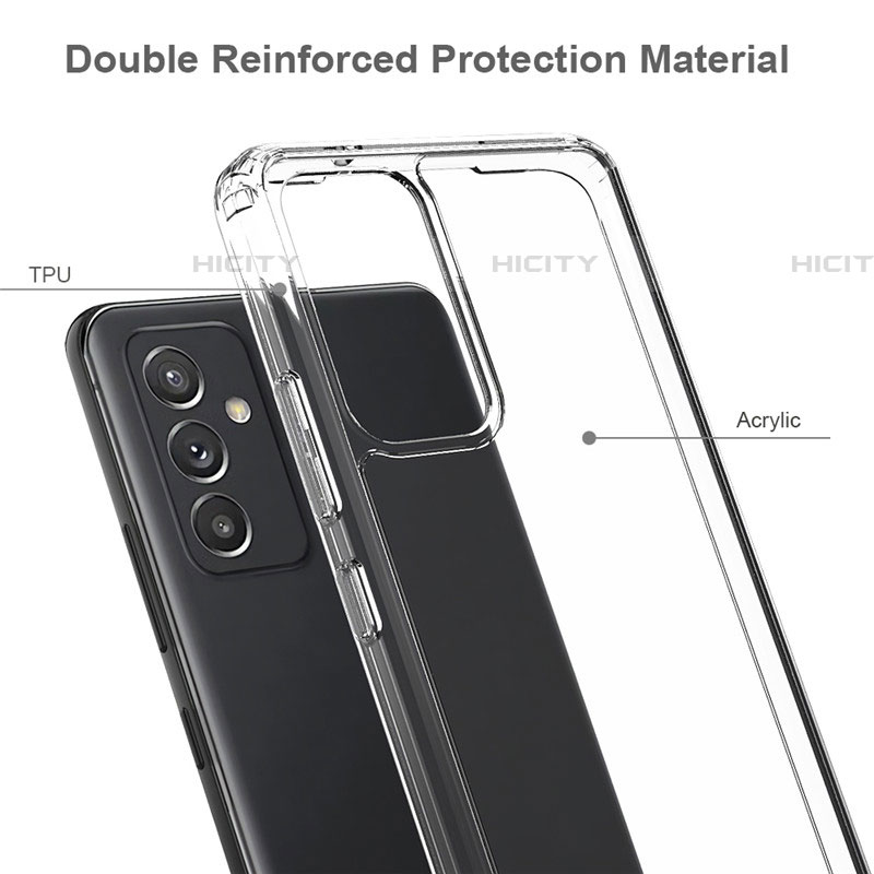 Cover Silicone Trasparente Ultra Sottile Morbida T03 per Samsung Galaxy A25 5G Chiaro