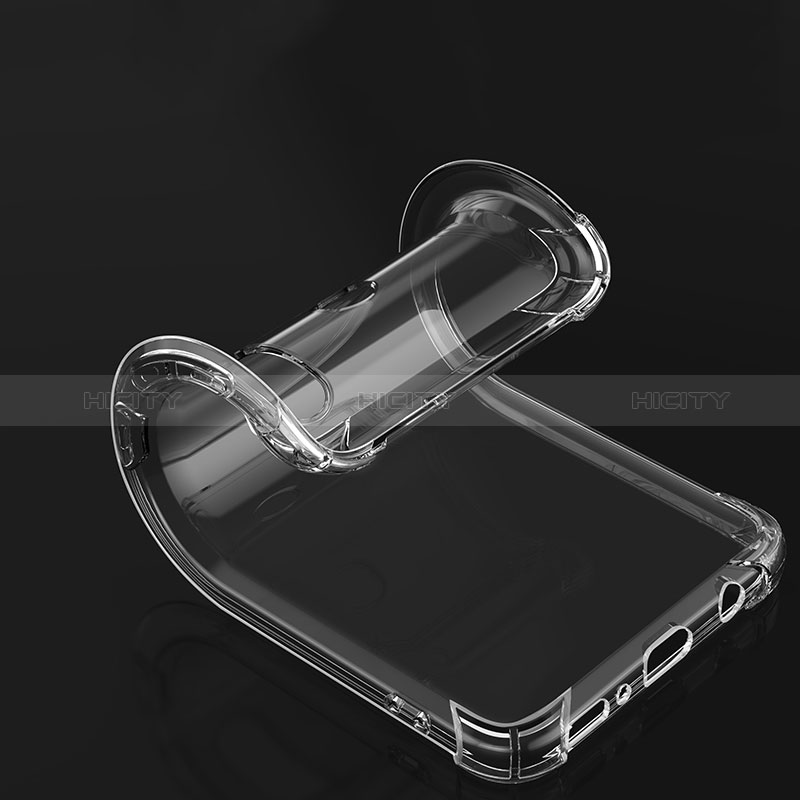 Cover Silicone Trasparente Ultra Sottile Morbida T03 per Samsung Galaxy A40s Chiaro