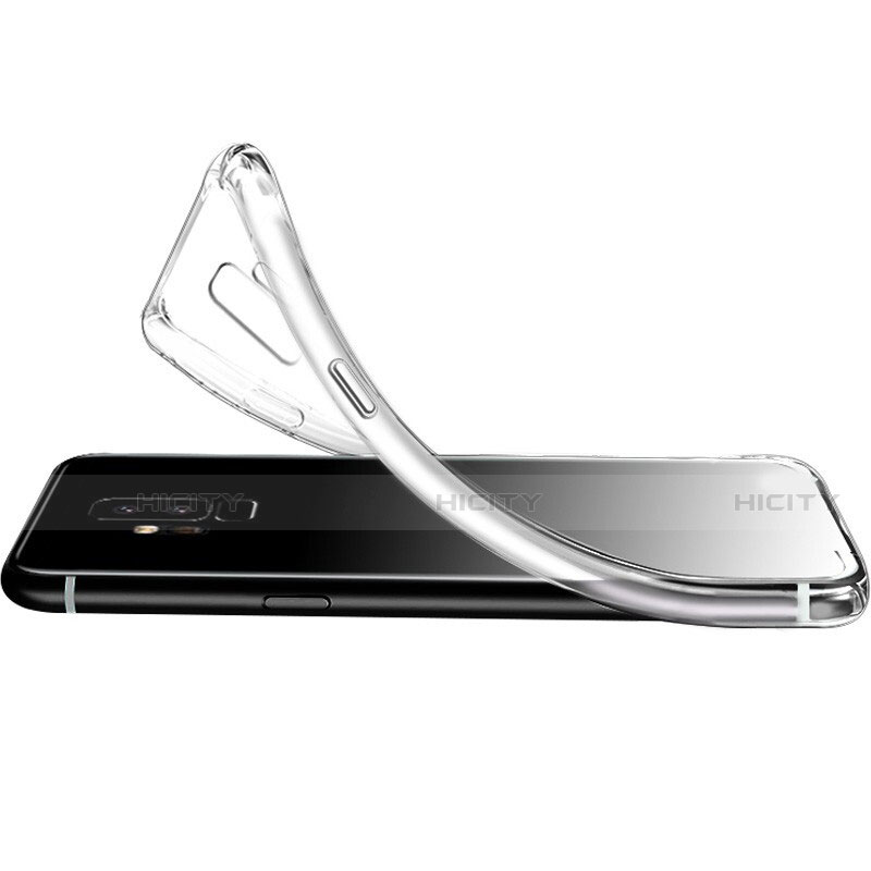 Cover Silicone Trasparente Ultra Sottile Morbida T03 per Samsung Galaxy A80 Chiaro