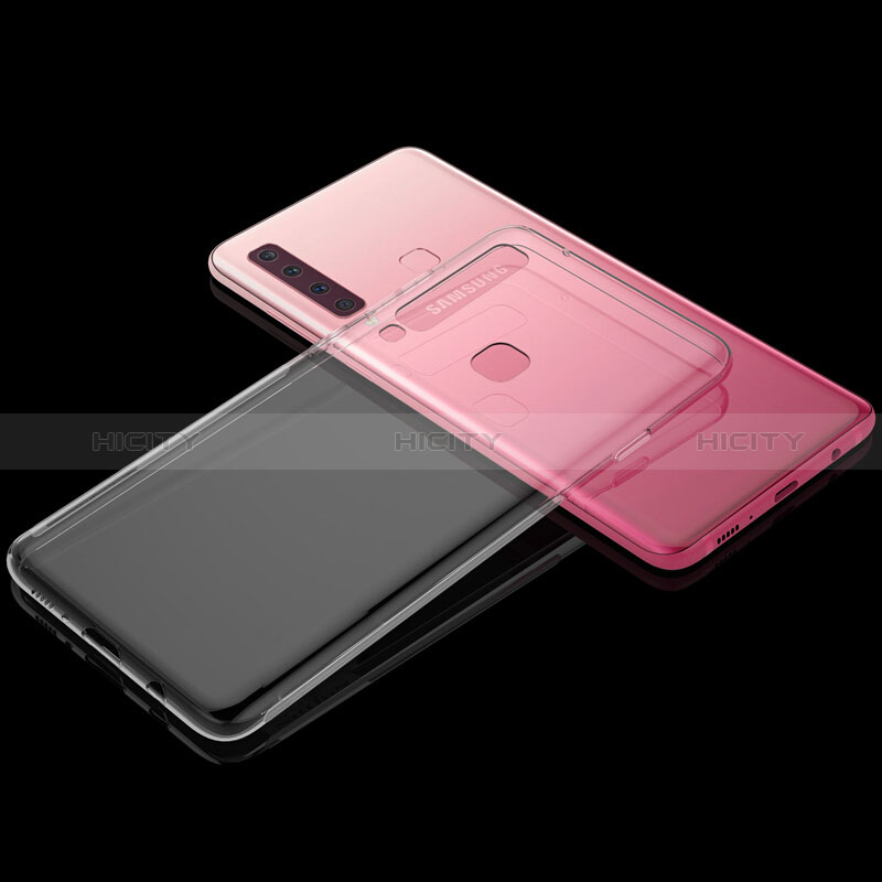 Cover Silicone Trasparente Ultra Sottile Morbida T03 per Samsung Galaxy A9 Star Pro Chiaro