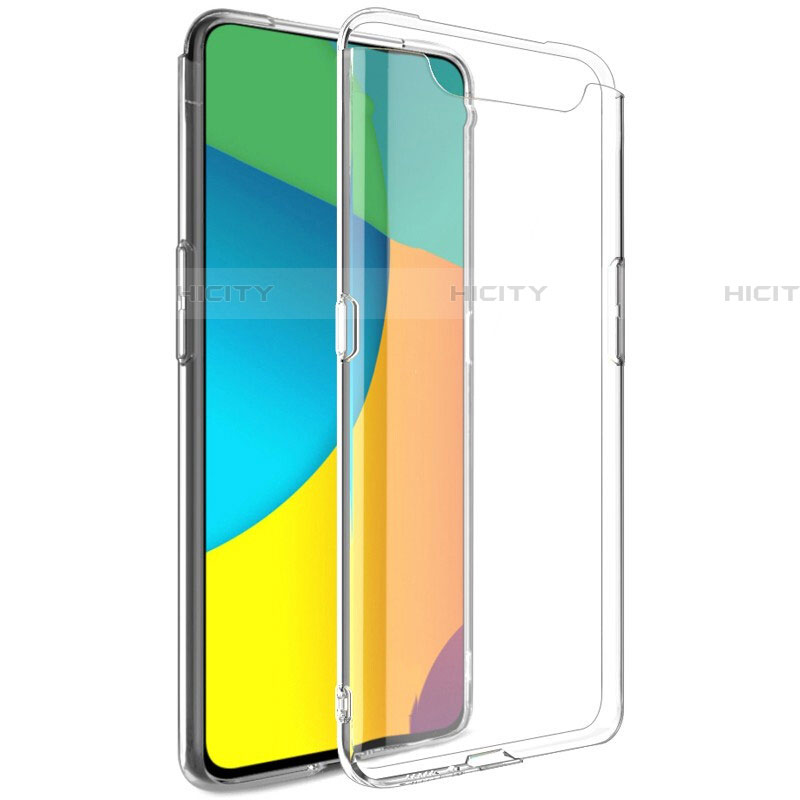 Cover Silicone Trasparente Ultra Sottile Morbida T03 per Samsung Galaxy A90 4G Chiaro