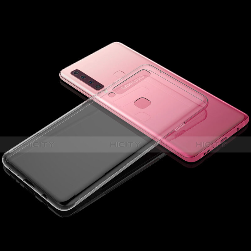 Cover Silicone Trasparente Ultra Sottile Morbida T03 per Samsung Galaxy A9s Chiaro