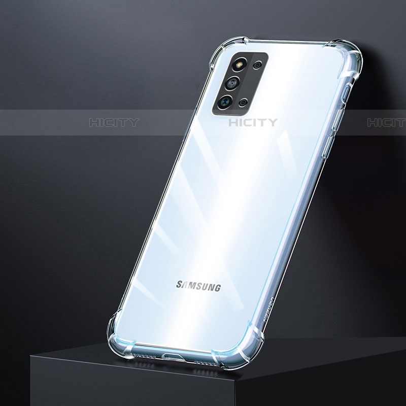 Cover Silicone Trasparente Ultra Sottile Morbida T03 per Samsung Galaxy F52 5G Chiaro