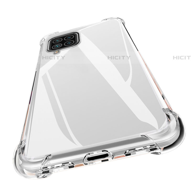 Cover Silicone Trasparente Ultra Sottile Morbida T03 per Samsung Galaxy F62 5G Chiaro