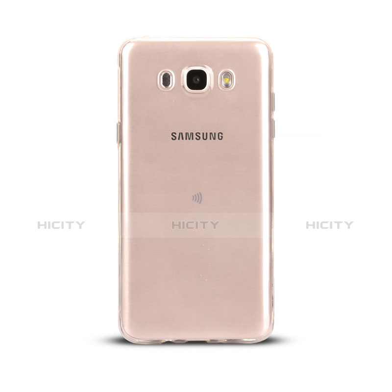 Cover Silicone Trasparente Ultra Sottile Morbida T03 per Samsung Galaxy J5 (2016) J510FN J5108 Chiaro