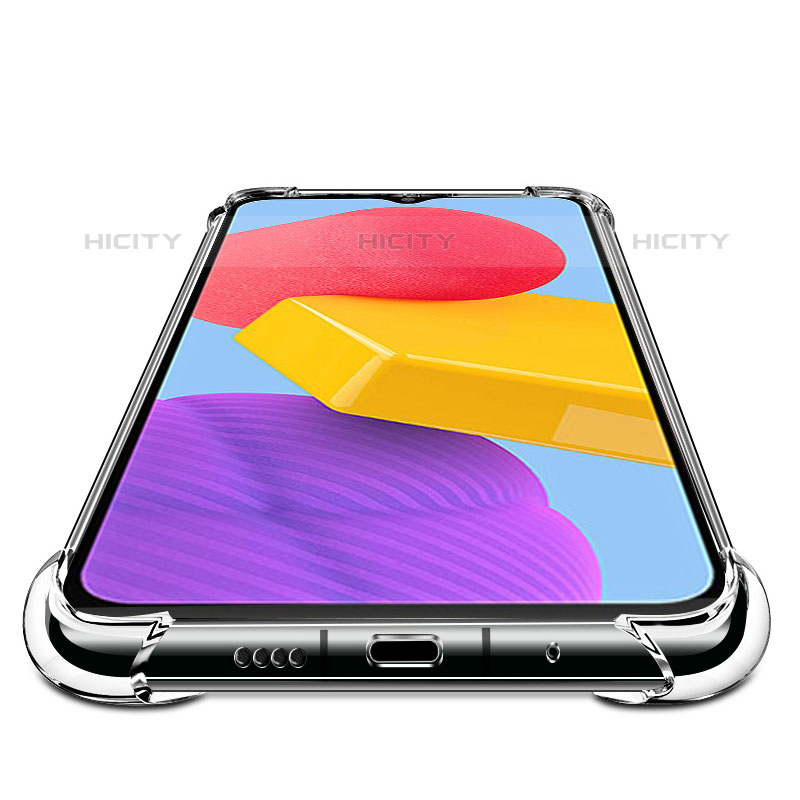 Cover Silicone Trasparente Ultra Sottile Morbida T03 per Samsung Galaxy M13 5G Chiaro