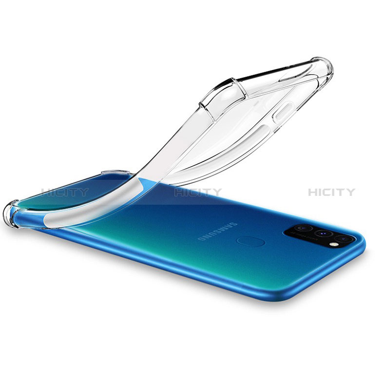 Cover Silicone Trasparente Ultra Sottile Morbida T03 per Samsung Galaxy M30s Chiaro