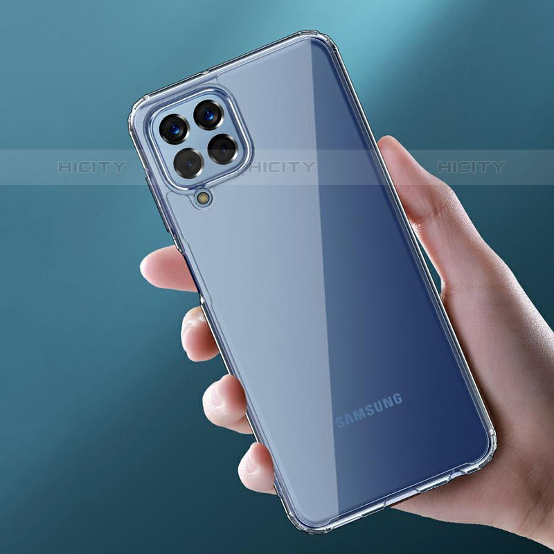 Cover Silicone Trasparente Ultra Sottile Morbida T03 per Samsung Galaxy M42 5G Chiaro