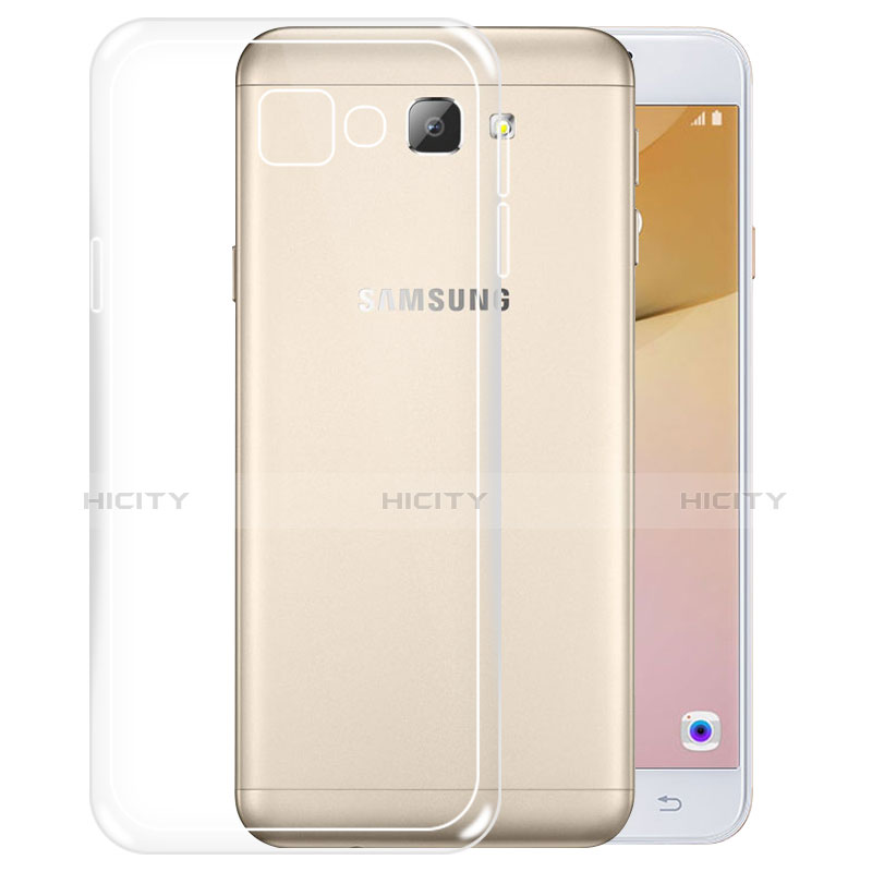 Cover Silicone Trasparente Ultra Sottile Morbida T03 per Samsung Galaxy On5 (2016) G570 G570F Chiaro