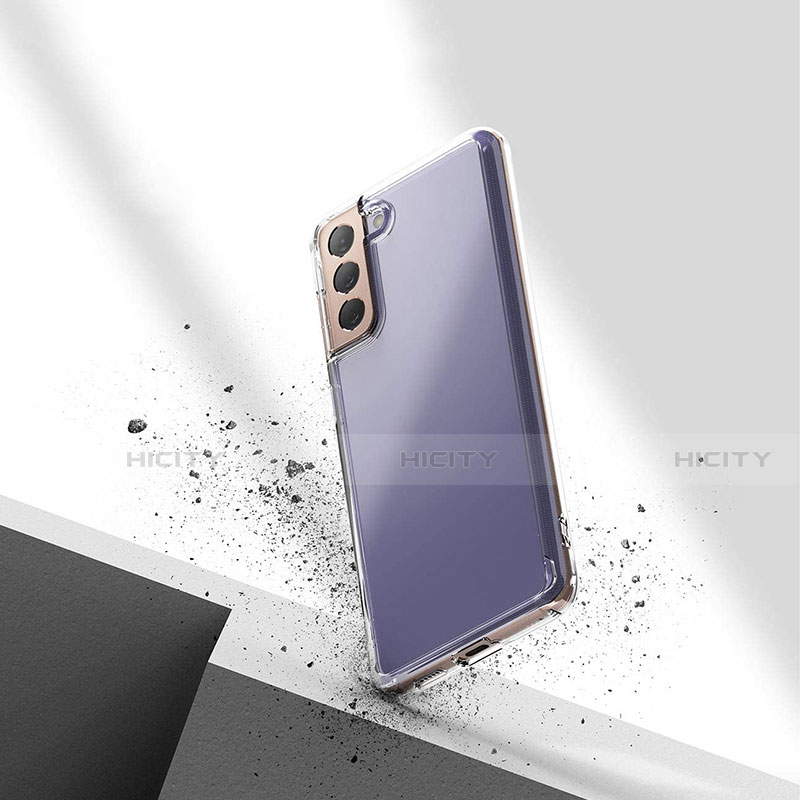 Cover Silicone Trasparente Ultra Sottile Morbida T03 per Samsung Galaxy S21 Plus 5G