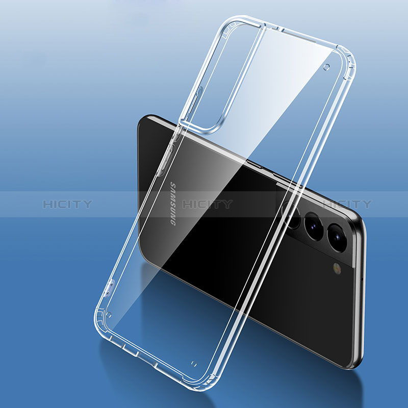 Cover Silicone Trasparente Ultra Sottile Morbida T03 per Samsung Galaxy S24 5G Chiaro