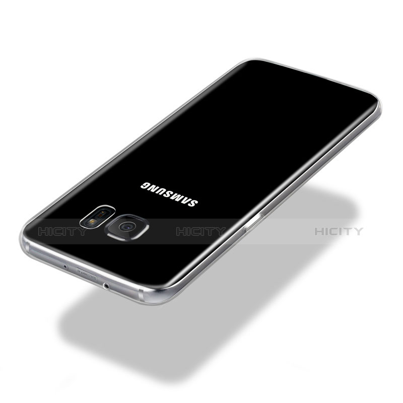 Cover Silicone Trasparente Ultra Sottile Morbida T03 per Samsung Galaxy S7 Edge G935F Chiaro