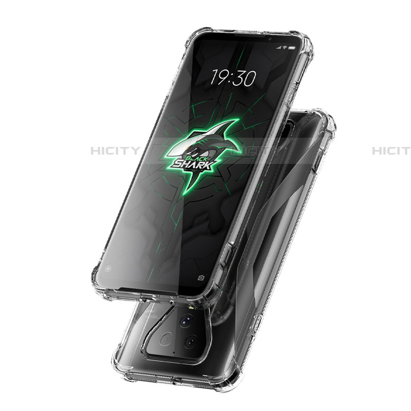 Cover Silicone Trasparente Ultra Sottile Morbida T03 per Xiaomi Black Shark 3 Chiaro