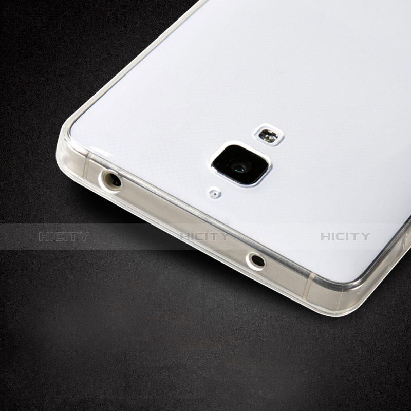 Cover Silicone Trasparente Ultra Sottile Morbida T03 per Xiaomi Mi 4 LTE Chiaro