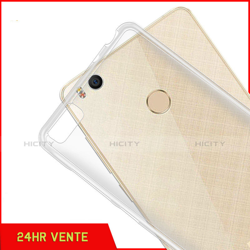 Cover Silicone Trasparente Ultra Sottile Morbida T03 per Xiaomi Mi 4C Chiaro