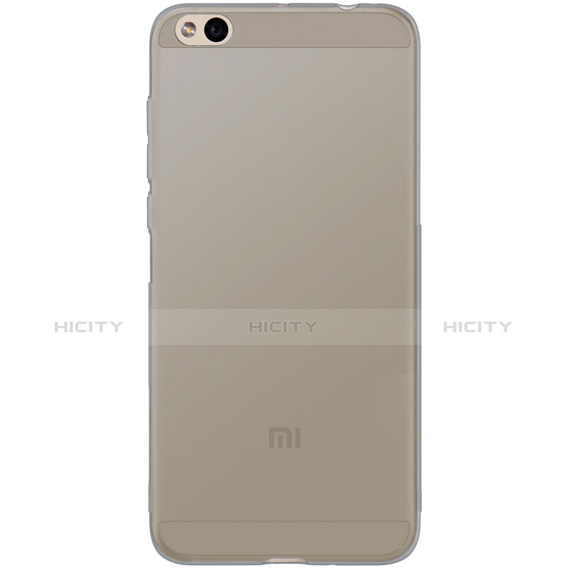 Cover Silicone Trasparente Ultra Sottile Morbida T03 per Xiaomi Mi 5C Grigio