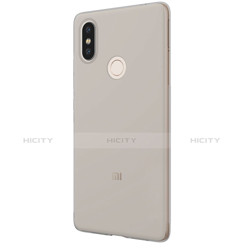 Cover Silicone Trasparente Ultra Sottile Morbida T03 per Xiaomi Mi 8 SE Grigio