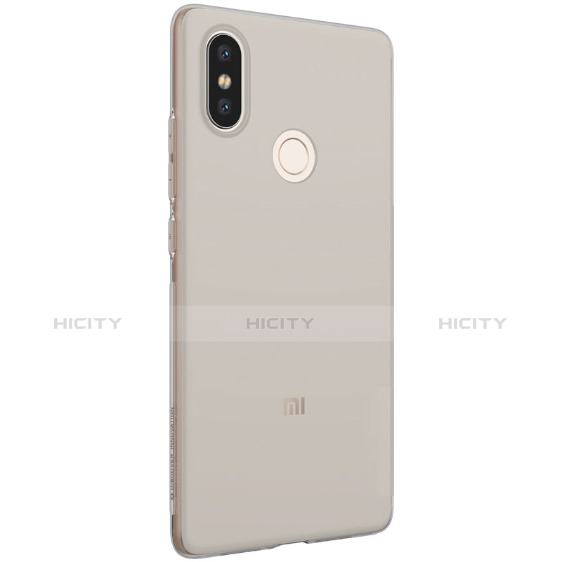 Cover Silicone Trasparente Ultra Sottile Morbida T03 per Xiaomi Mi 8 SE Grigio