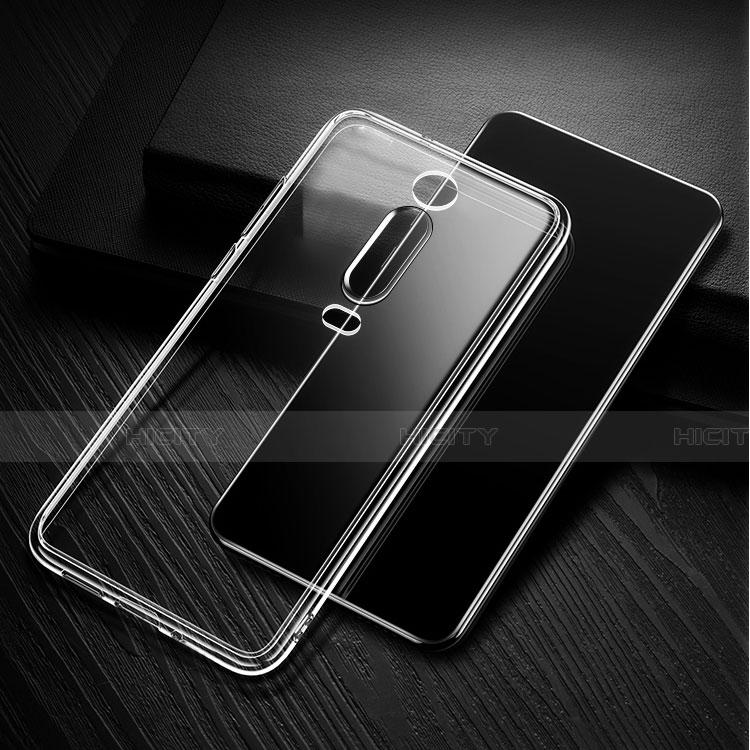 Cover Silicone Trasparente Ultra Sottile Morbida T03 per Xiaomi Mi 9T Chiaro