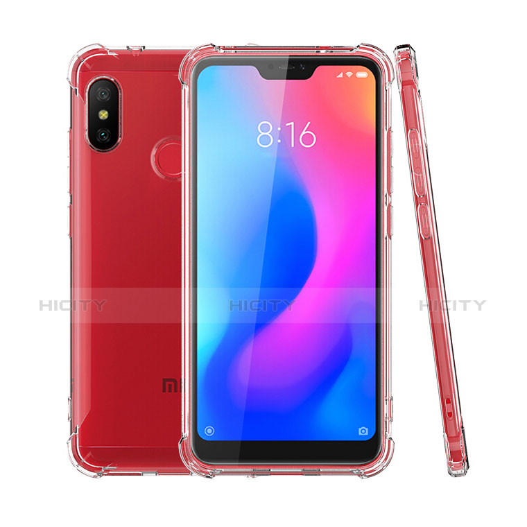 Cover Silicone Trasparente Ultra Sottile Morbida T03 per Xiaomi Mi A2 Lite Chiaro