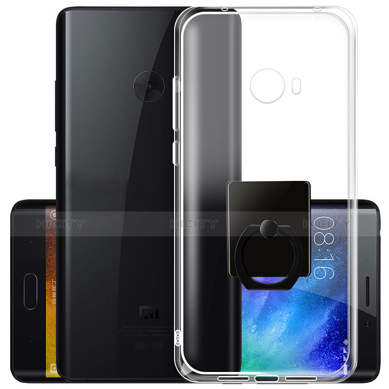 Cover Silicone Trasparente Ultra Sottile Morbida T03 per Xiaomi Mi Note 2 Chiaro