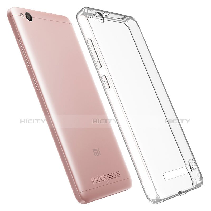 Cover Silicone Trasparente Ultra Sottile Morbida T03 per Xiaomi Redmi 4A Chiaro