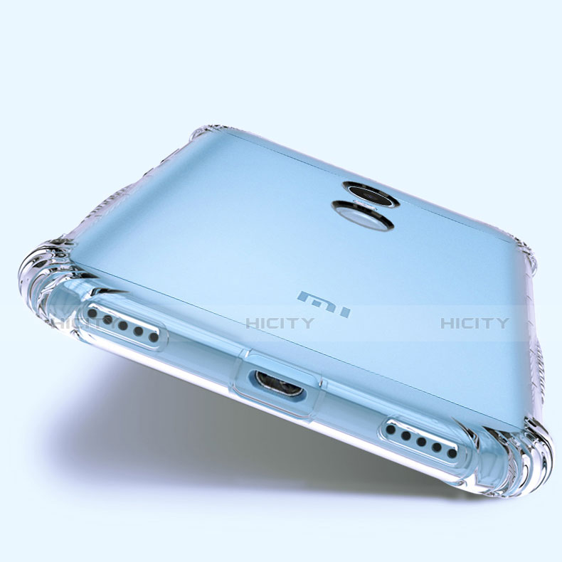 Cover Silicone Trasparente Ultra Sottile Morbida T03 per Xiaomi Redmi 5 Plus Chiaro