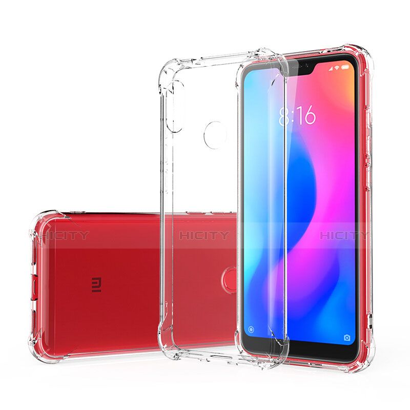 Cover Silicone Trasparente Ultra Sottile Morbida T03 per Xiaomi Redmi 6 Pro Chiaro