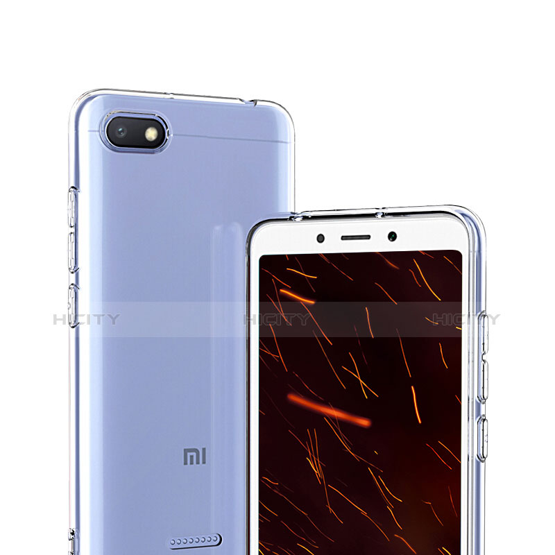 Cover Silicone Trasparente Ultra Sottile Morbida T03 per Xiaomi Redmi 6A Chiaro