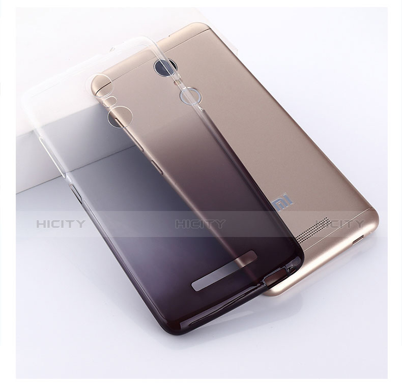 Cover Silicone Trasparente Ultra Sottile Morbida T03 per Xiaomi Redmi Note 3 MediaTek Chiaro