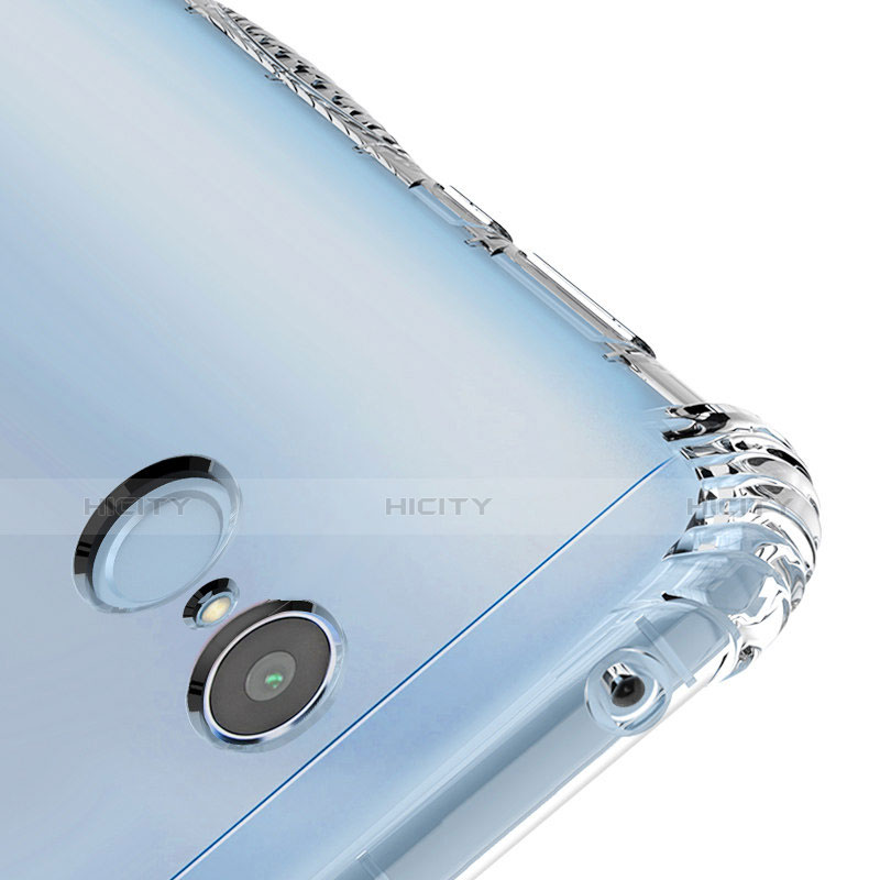 Cover Silicone Trasparente Ultra Sottile Morbida T03 per Xiaomi Redmi Note 5 Indian Version Chiaro