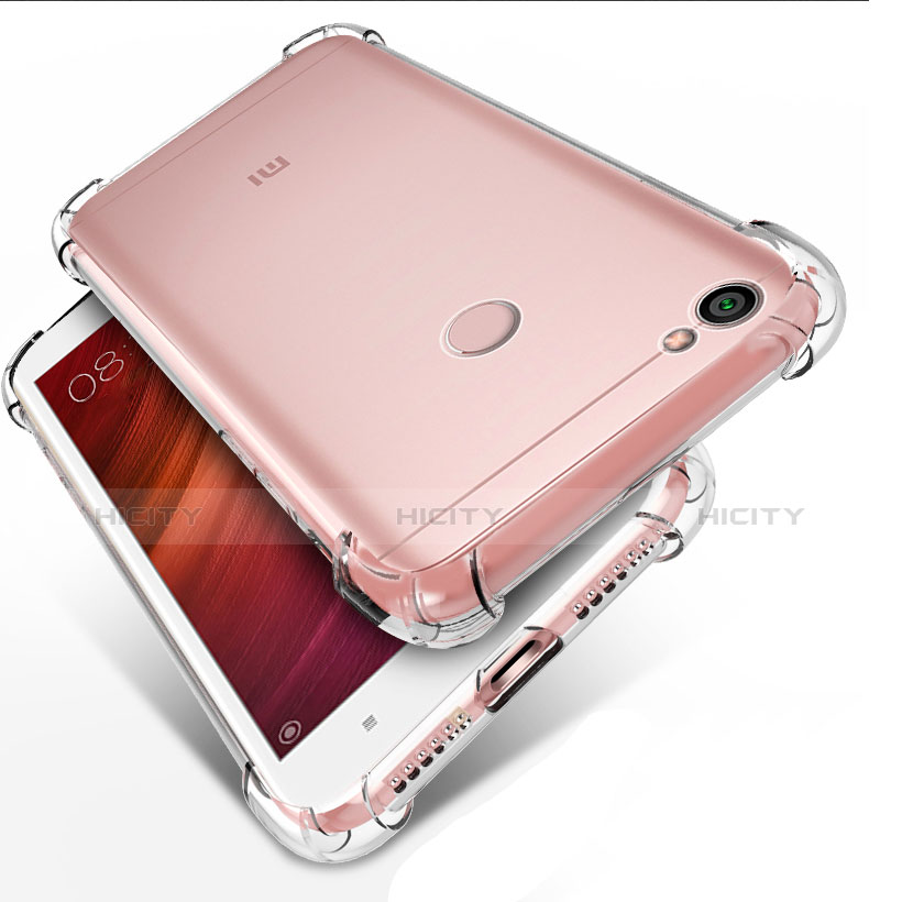 Cover Silicone Trasparente Ultra Sottile Morbida T03 per Xiaomi Redmi Note 5A Prime Chiaro