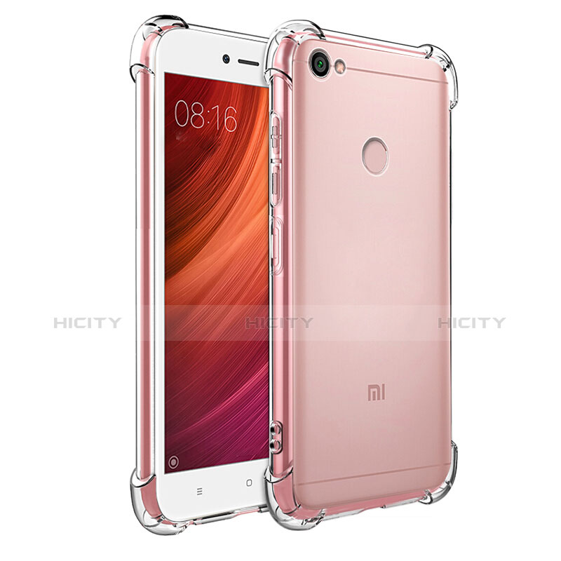 Cover Silicone Trasparente Ultra Sottile Morbida T03 per Xiaomi Redmi Note 5A Pro Chiaro