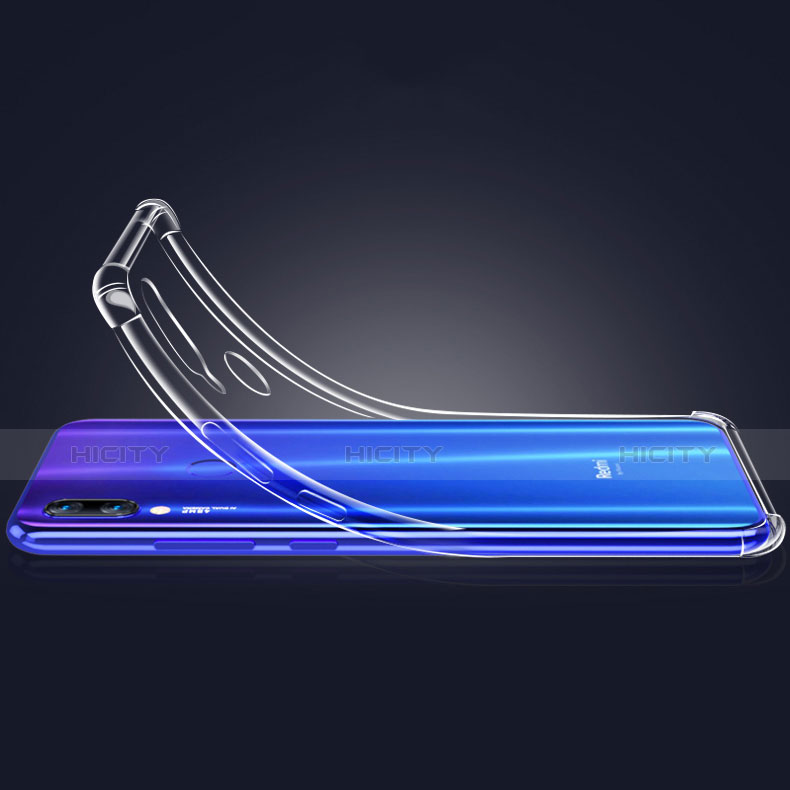 Cover Silicone Trasparente Ultra Sottile Morbida T03 per Xiaomi Redmi Note 7 Chiaro