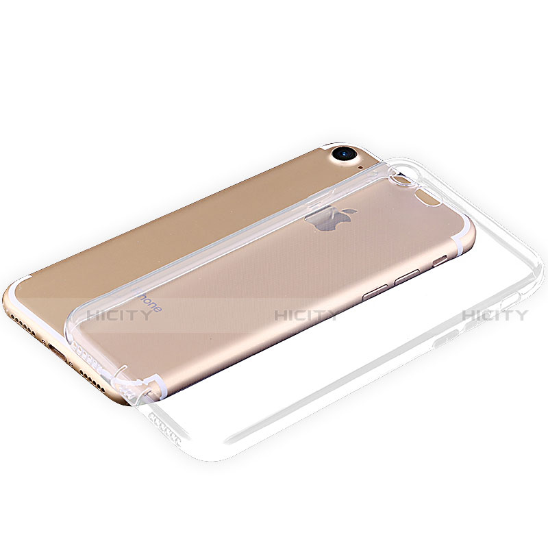 Cover Silicone Trasparente Ultra Sottile Morbida T04 per Apple iPhone SE (2020) Chiaro