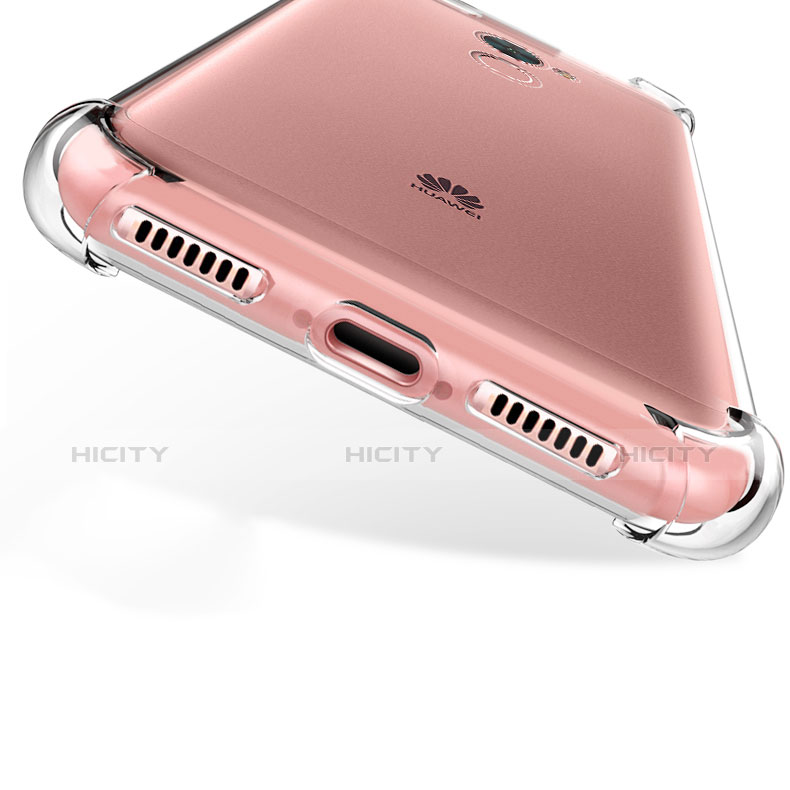 Cover Silicone Trasparente Ultra Sottile Morbida T04 per Huawei Enjoy 7 Plus Chiaro