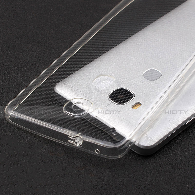 Cover Silicone Trasparente Ultra Sottile Morbida T04 per Huawei GR5 Chiaro