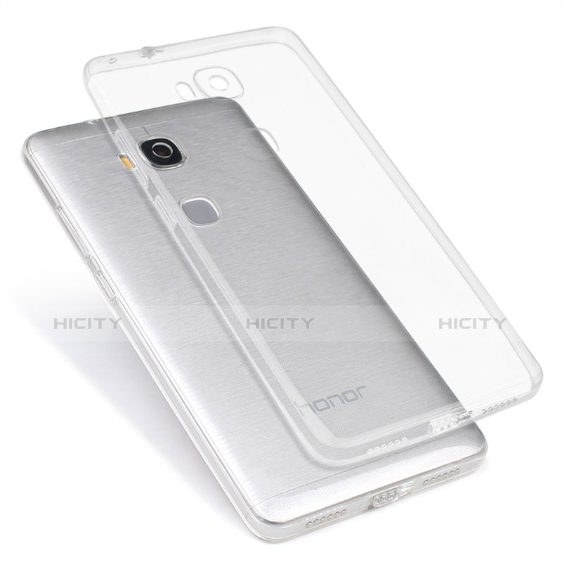 Cover Silicone Trasparente Ultra Sottile Morbida T04 per Huawei GR5 Chiaro