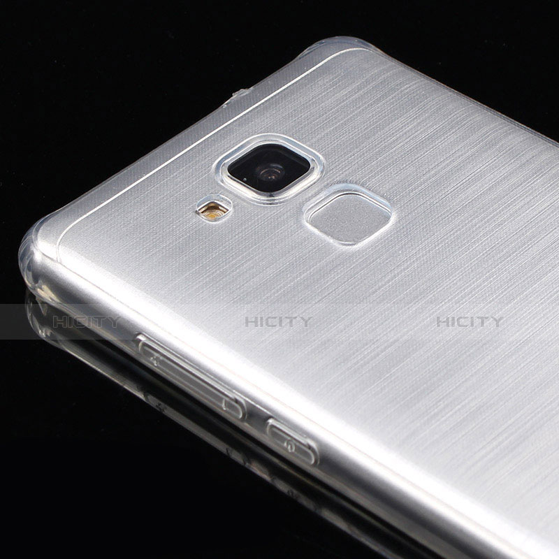 Cover Silicone Trasparente Ultra Sottile Morbida T04 per Huawei Honor 5C Chiaro
