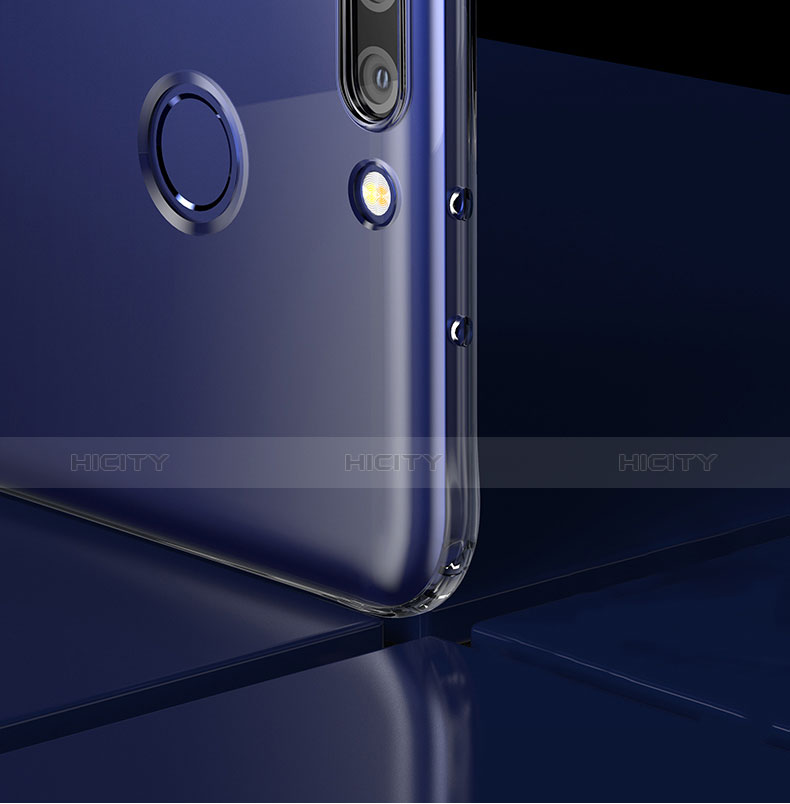 Cover Silicone Trasparente Ultra Sottile Morbida T04 per Huawei Honor 8 Pro Chiaro