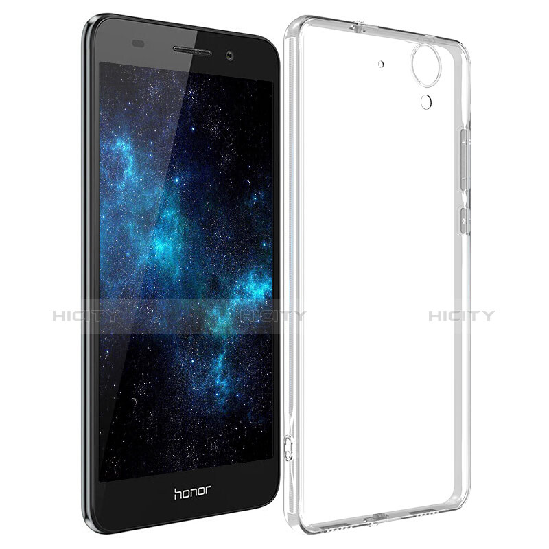 Cover Silicone Trasparente Ultra Sottile Morbida T04 per Huawei Honor Holly 3 Chiaro