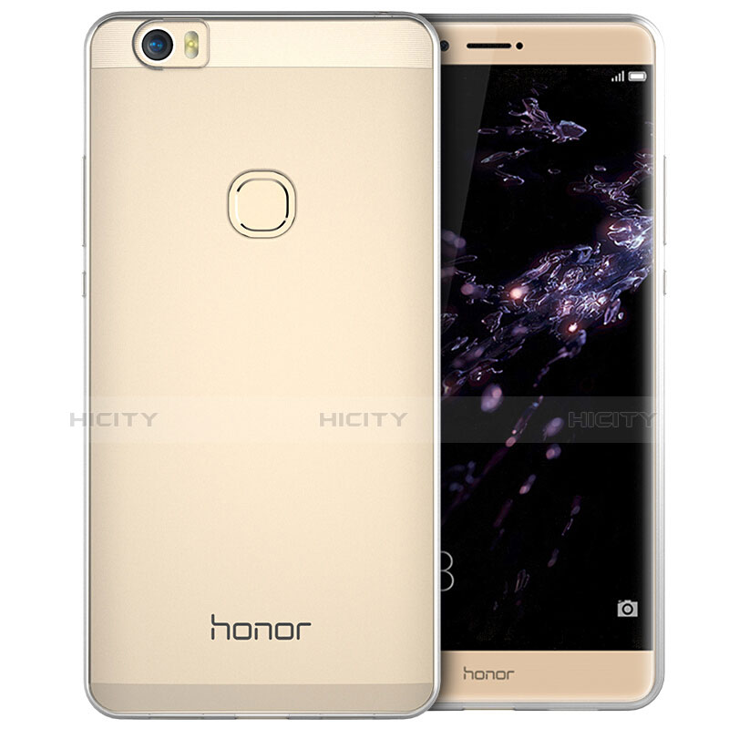 Cover Silicone Trasparente Ultra Sottile Morbida T04 per Huawei Honor Note 8 Chiaro