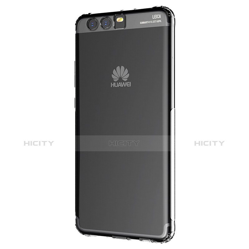 Cover Silicone Trasparente Ultra Sottile Morbida T04 per Huawei P10 Plus Chiaro