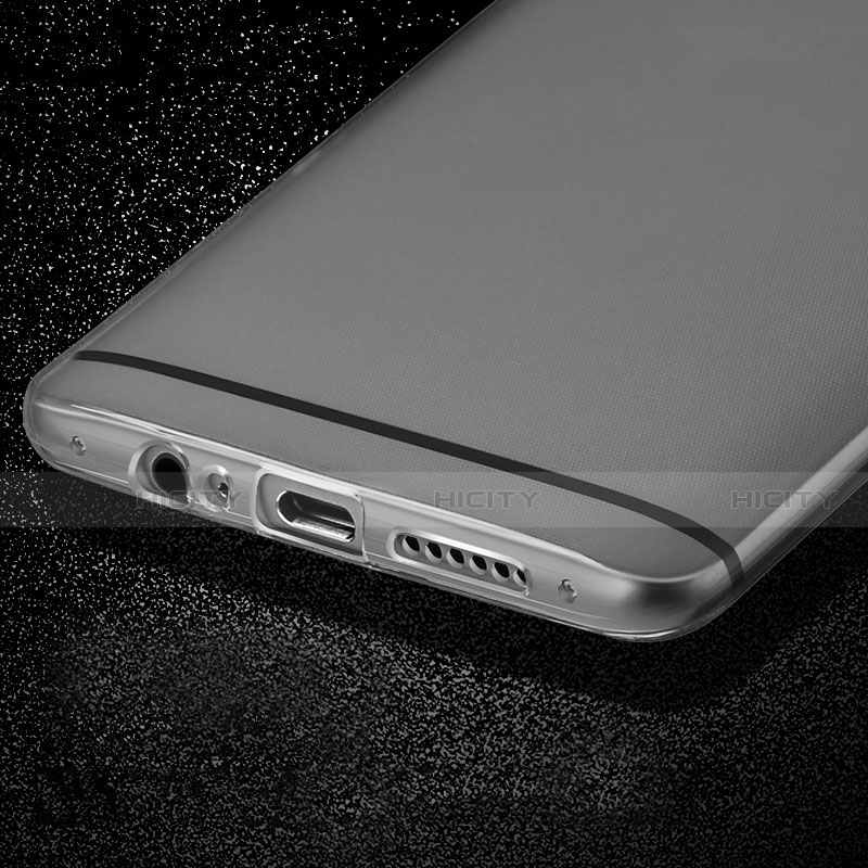 Cover Silicone Trasparente Ultra Sottile Morbida T04 per OnePlus 3 Chiaro