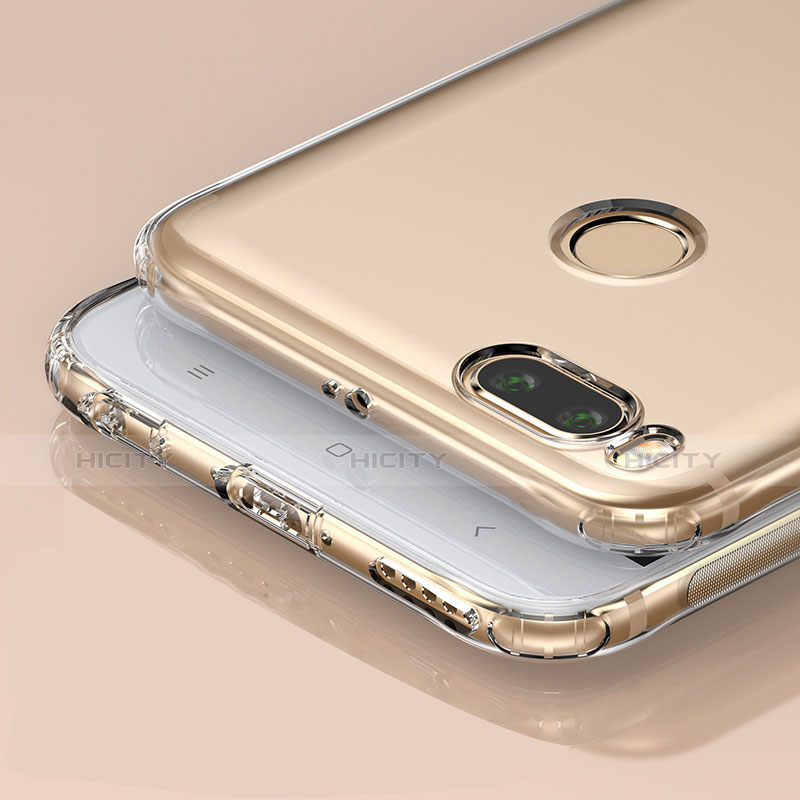 Cover Silicone Trasparente Ultra Sottile Morbida T04 per Xiaomi Mi 5X Chiaro